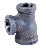 TEE REDUCTOR ROSCA (FIERRO NEGRO) MECH - B130R