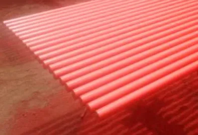 TUBO SIN COSTURA A53 SCH - 40 ROJO - RAL 3020 8 MILS (ACERO CARBONO) HEBEI