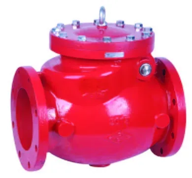 VALVULA CHECK SWING BRIDADA (HIERRO FUNDIDO) MECH - H44X2