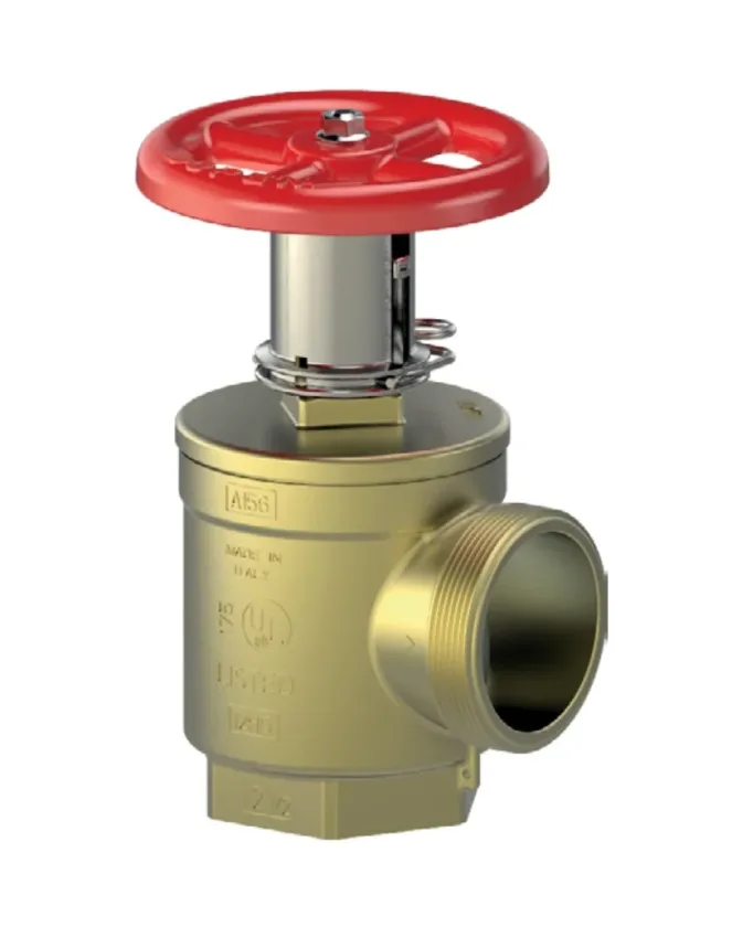 VALVULA ANGULAR CON RESTRICTORA DE PRESION ROSCA NTP HEMBRA - ROSCA NST MACHO (BRONCE) GIACOMINI - A156