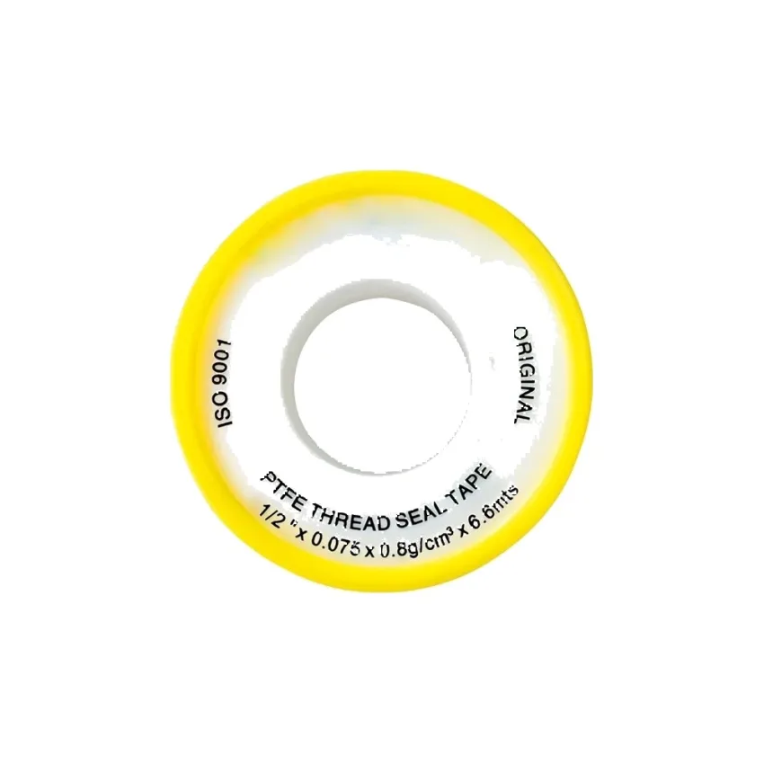 Cinta Teflón Amarillo De 1/2″ Para Agua