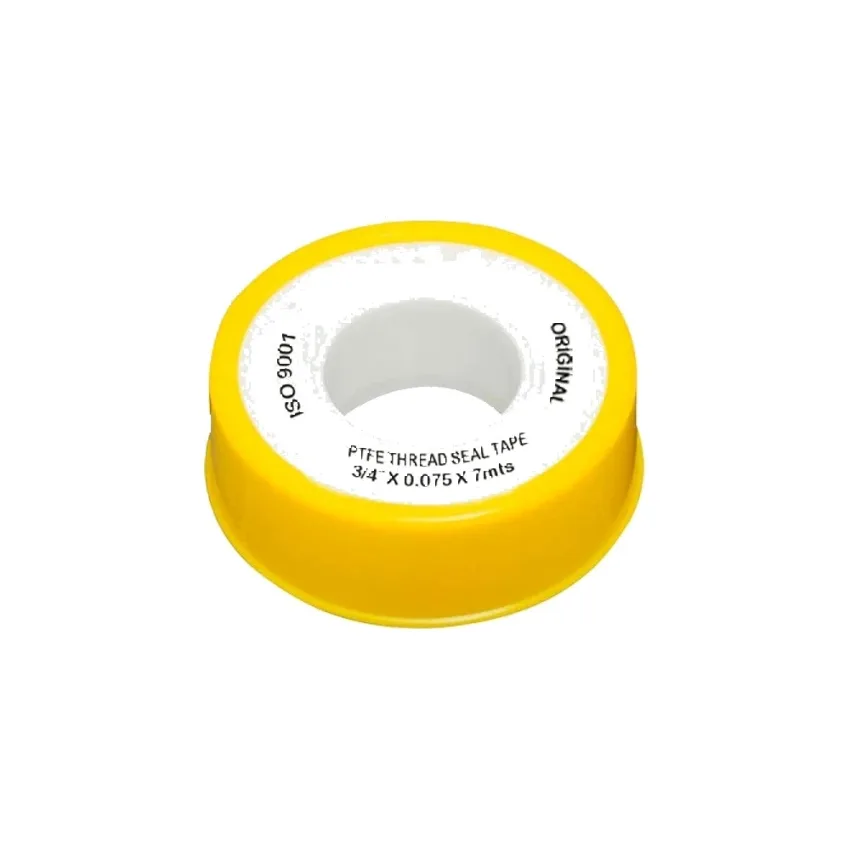 Cinta Teflón Amarillo De 3/4″ Para Agua