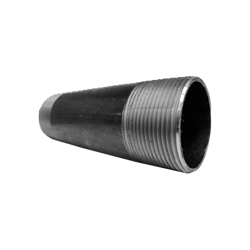 Niple Roscado Acero Negro Sch40 3/4″