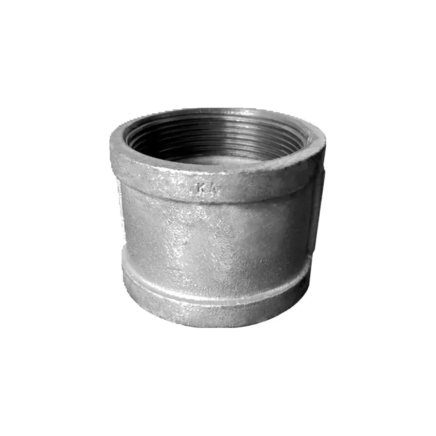 Unión Simple Fierro Galvanizado Roscado