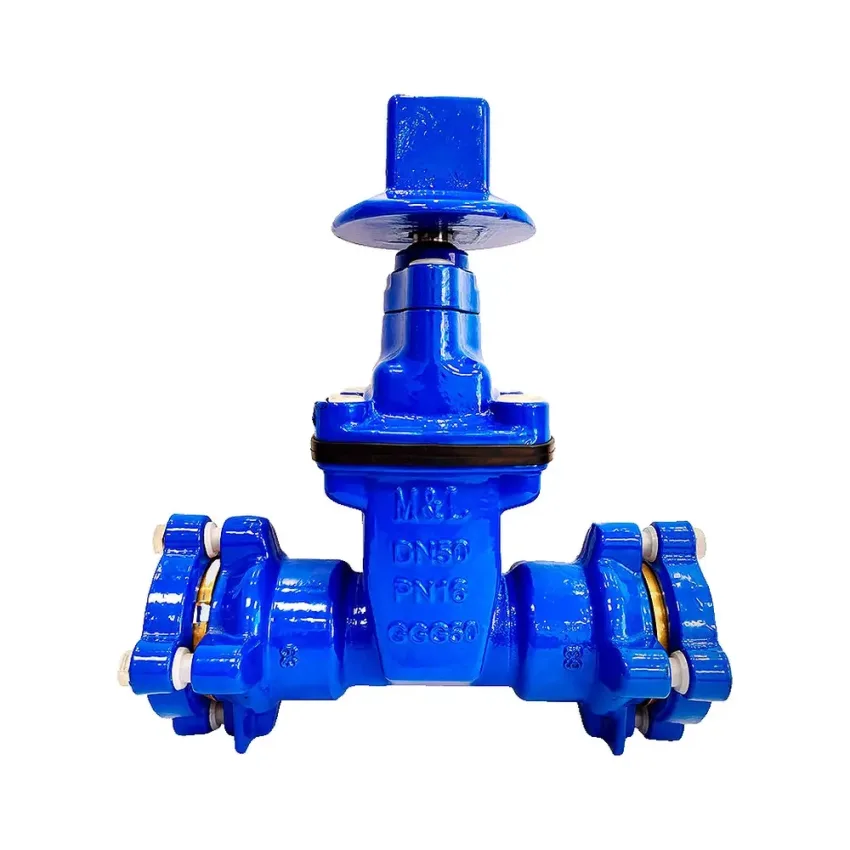 Válvula Compuerta Acerrojada M&L Para Tubería Hdpe