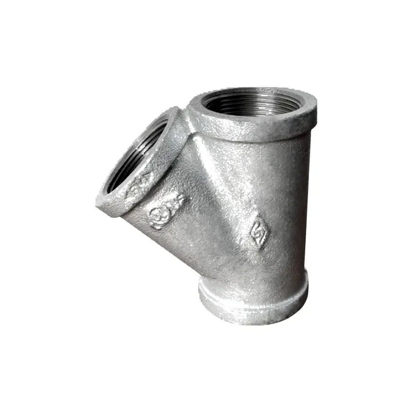 Yee Fierro Galvanizado Roscado