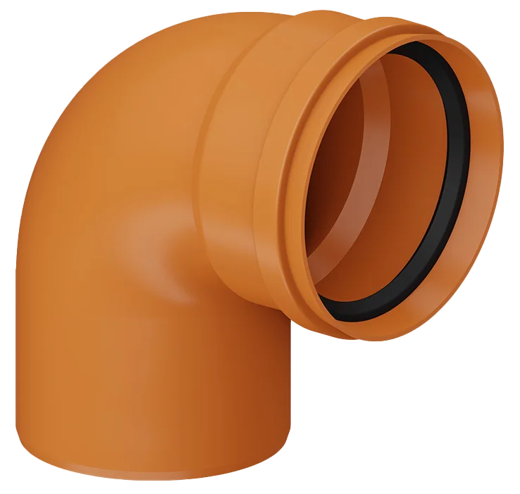 Codo 90° PVC de alcantarillado