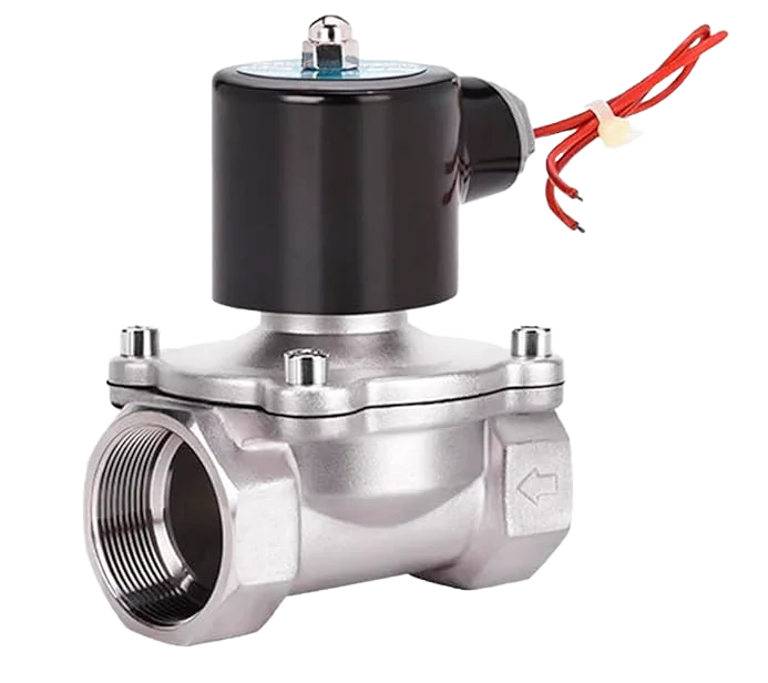 Válvula solenoide de acero inoxidable DN25