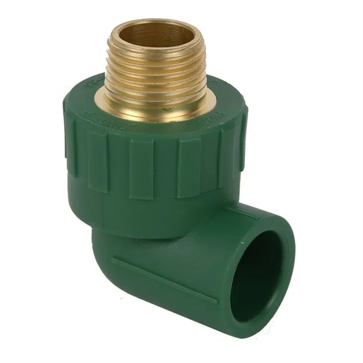 Codo PPR termofusión macho
