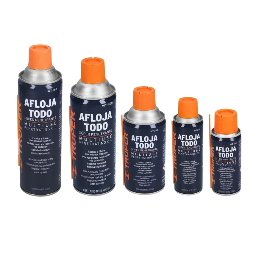 Aceite aflojatodo en aerosol Truper