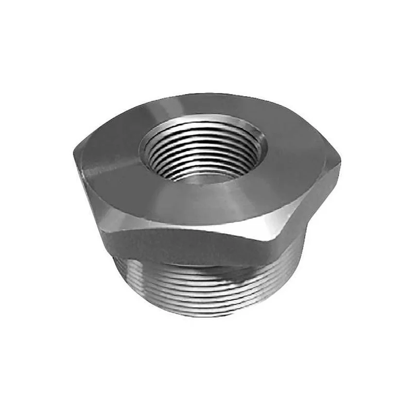Bushing (Hex Head Bushing) de Acero Forjado ASTM A105 Clase 3000 y 6000 extremos roscados NPT