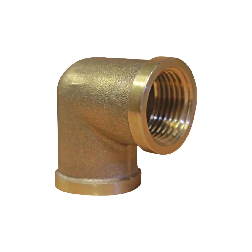 Codo pesado de bronce