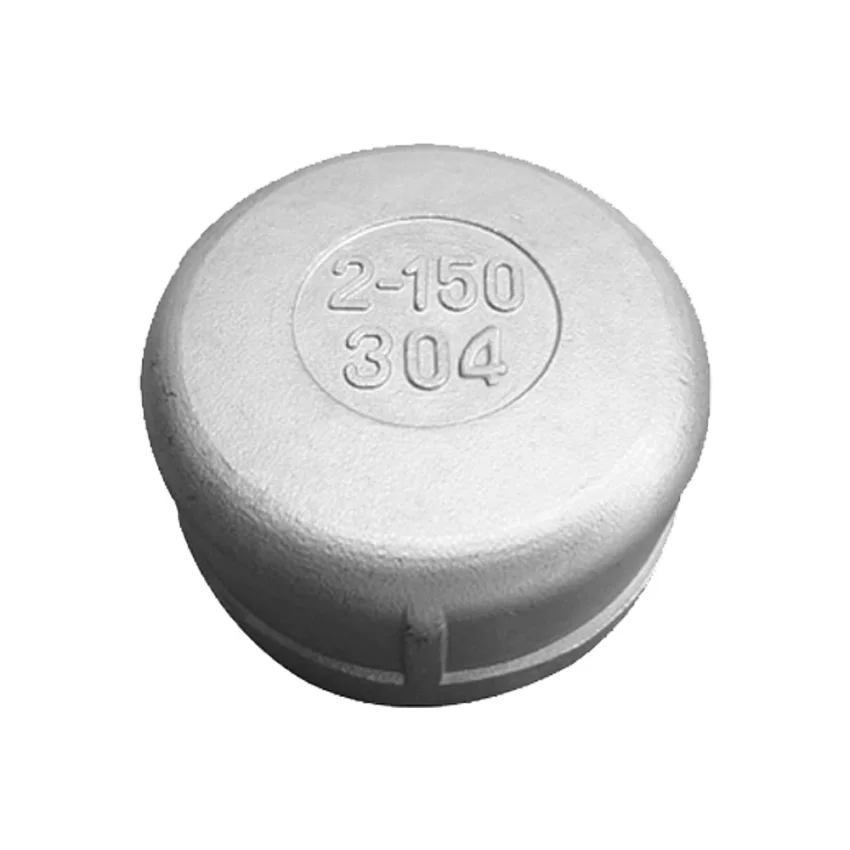 Tapón hembra Ac. Inox. C-304 C/Rosca x 150 LBS.