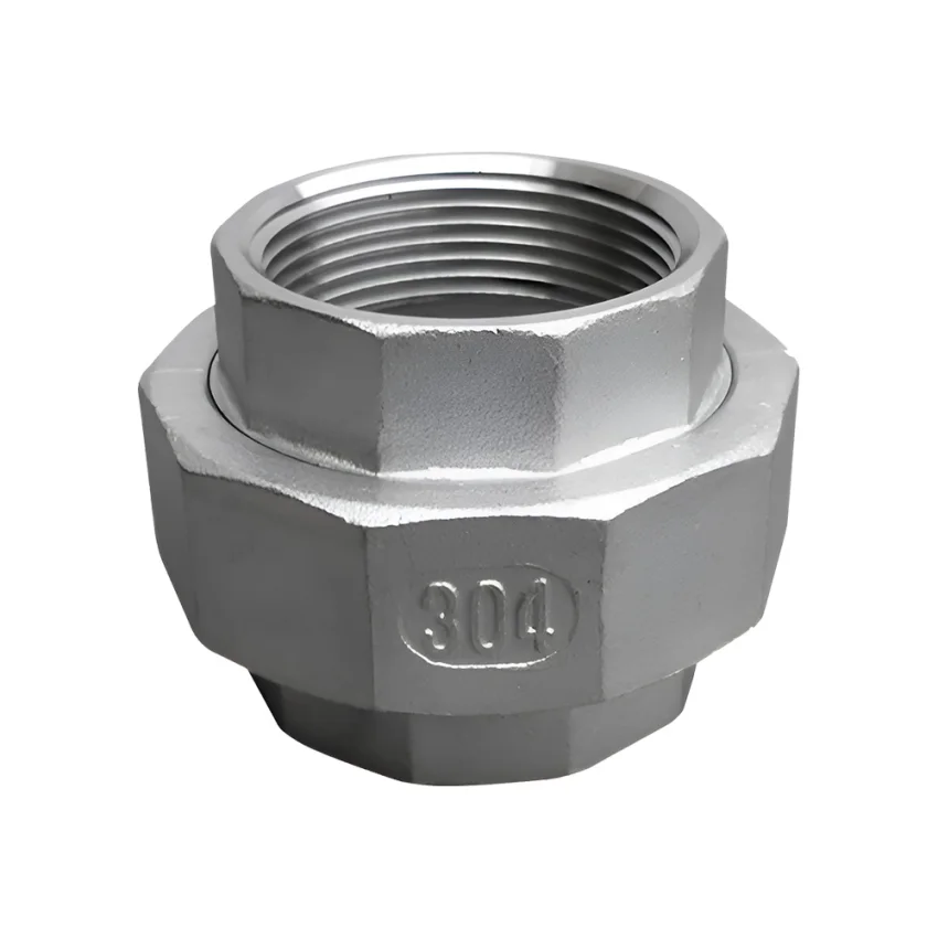 Unión Universal Ac. Inox. C-304 C/Rosca x 150 LBS.
