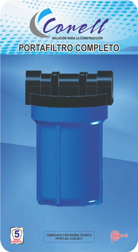 Portafiltro de Sedimentos 5" (50 Micrones)