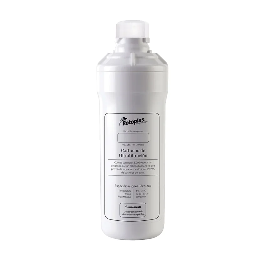 Cartucho de Ultrafiltración para Purificador Alcalinizador