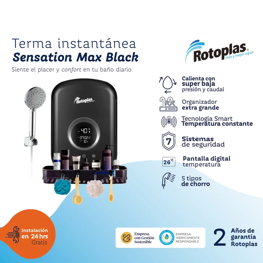 Terma Instantánea Sensation Max