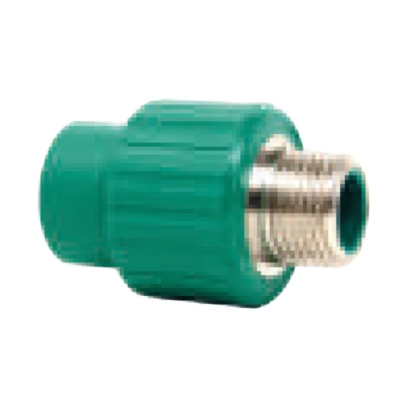 Conector Macho con Inserto Metálico Tuboplus PP-R
